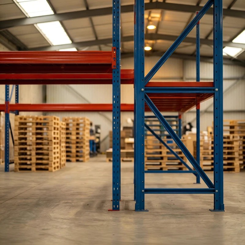 Heavy-duty steel rack